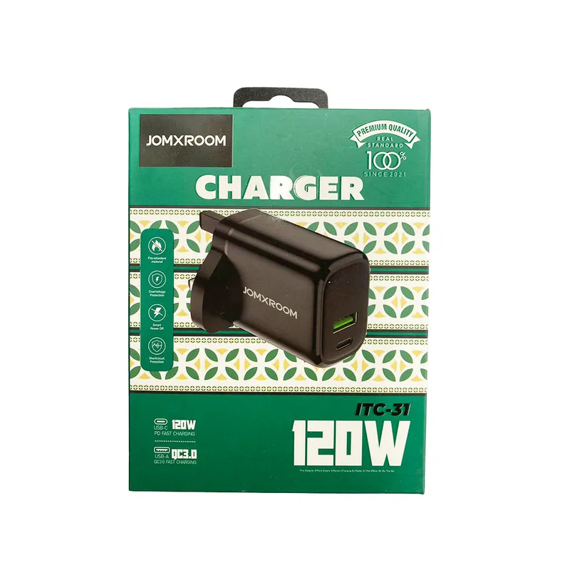 راس شاحن 120 W